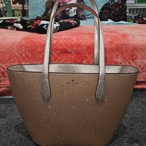 Kate Spade Metallic Gold Tote